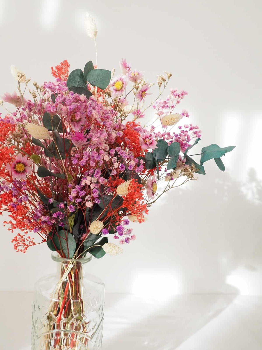 Jarrón flores preservadas - Carla Malva – Flowering Moments